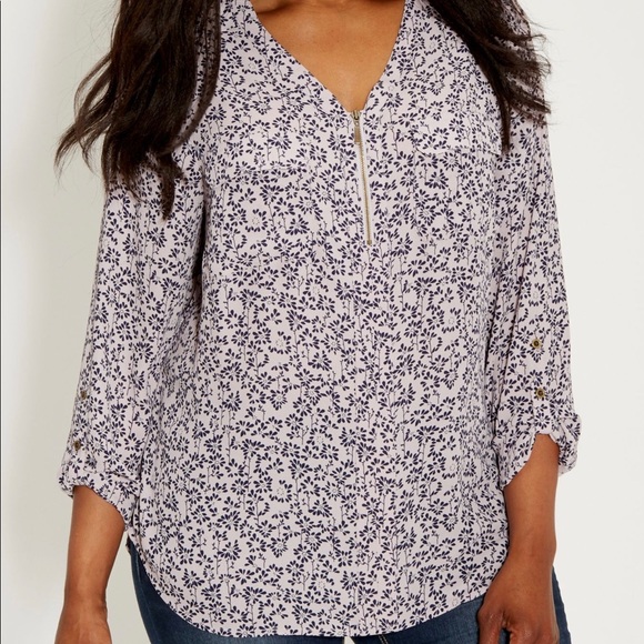 Maurices Tops - Maurices Floral Print Top